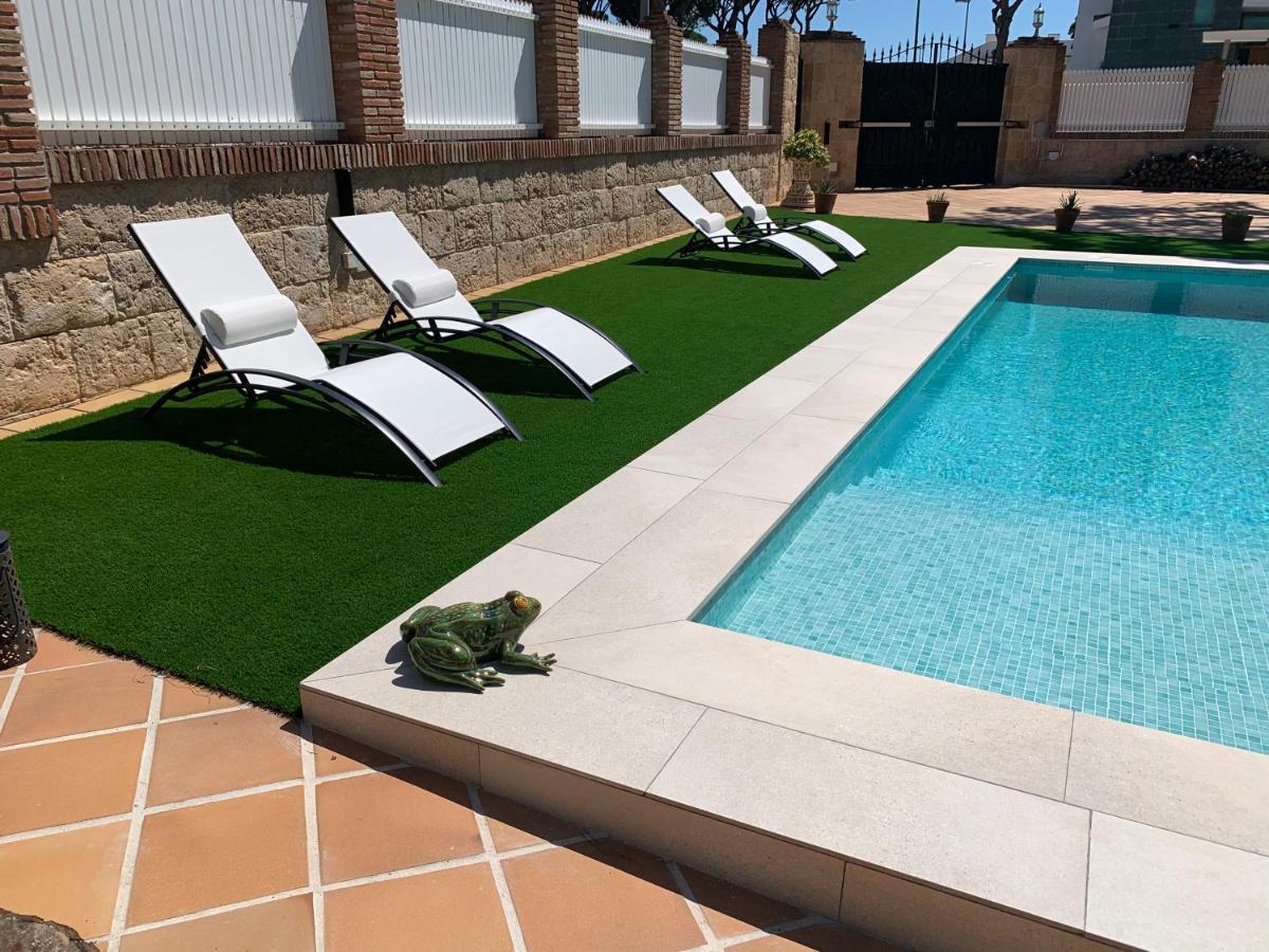 Villa La Quinta - La Barrosa Chiclana de la Frontera Exterior foto